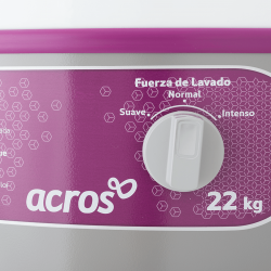 LAVADORA ACROS 22KG