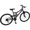 BICICLETA MERCURIO R-26 18/VEL GRAFITO M. MTB ZTX